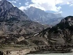 Mountains in Alagirsky District