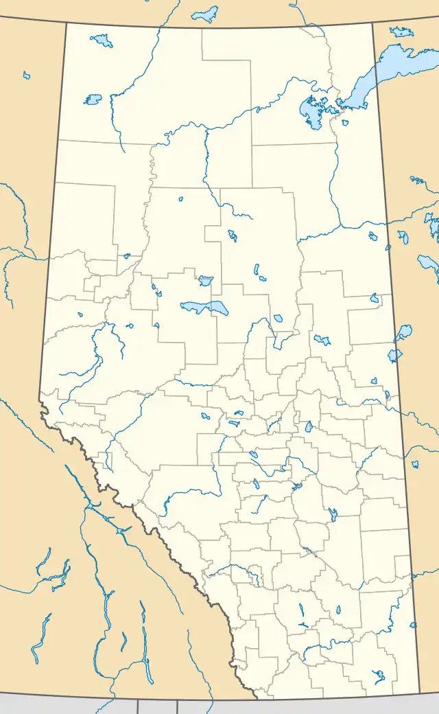 Castle Junction is located in Alberta