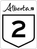 Alberta Highway 2.svg