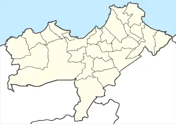 2020–21 Algerian Ligue 2 is located in Oran