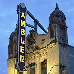 The historic Ambler Theather