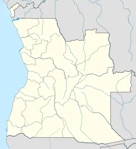 Cuaba Nzoji is located in Angola