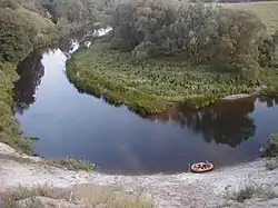 The Angrapa River in Mayakovskoye