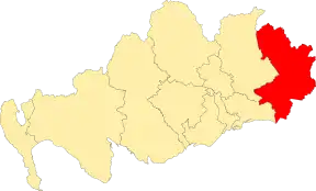 Location of the ward