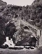 The line's longest bridge, circa 1910