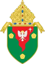 Coat of arms of the Archdiocese of Lingayen-Dagupan