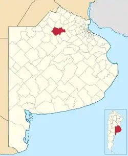 location of in Buenos Aires Province