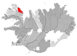 Location of Árneshreppur