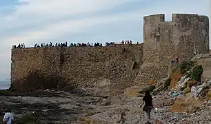 Sea bastion at western end of the medina.