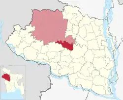 Location of Atrai