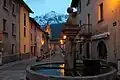 Downtown of Aussois in May 2009