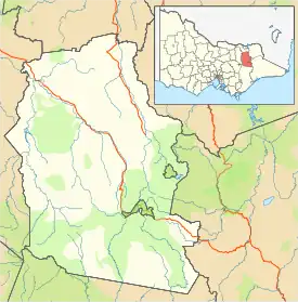 Barwidgee is located in Alpine Shire