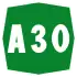 Autostrada A30 shield}}