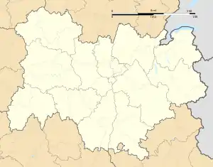 Vaumas is located in Auvergne-Rhône-Alpes