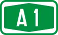 A1 Motorway shield}}