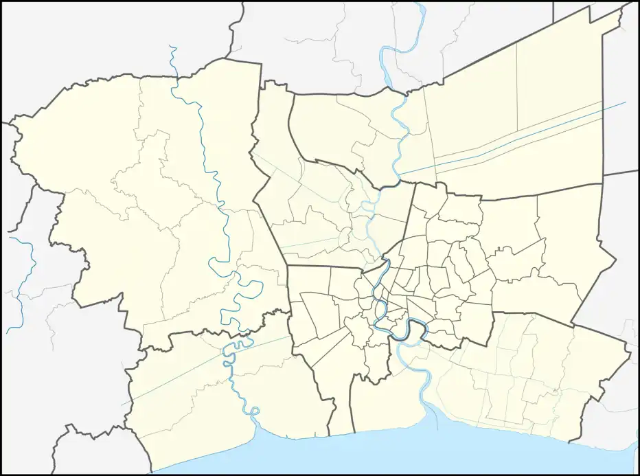 2016 Thai Division 1 League is located in Bangkok Metropolitan Region