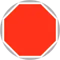 Temporary stop sign