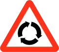 Roundabout ahead