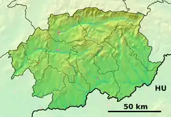 Detva is located in Banská Bystrica Region