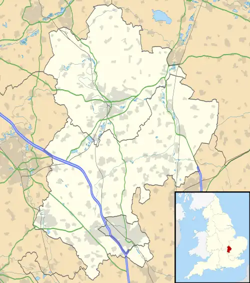 Marston Moreteyne is located in Bedfordshire