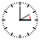 Diagram of a clock showing a transition from 02:00 to 03:00