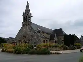 The parish church in Berné