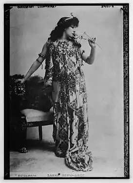 Bernhardt in Cleopatra by Sardou (1899)