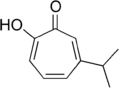 Hinokitiol is a monoterpenoid, a tropolone derivative