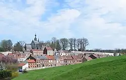 Binche, the old city and its surrounding wall