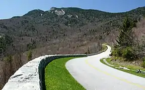 The Blue Ridge Parkway.