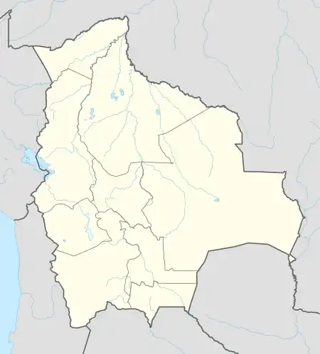 Tarabuco Municipality is located in Bolivia