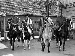 Cast of Bonanza in 1959