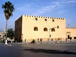 Borj Belkari, a massive corner bastion in the walls of the kasbah (located to the northwest)