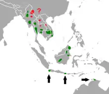 Map of range