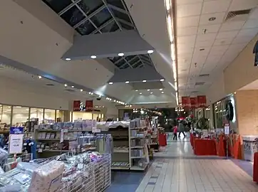 Front of the Mall's "Hall" facing the front, to the left includes Boscov's Furniture. To the right is the main Boscov's store and the center is also Boscov's Merchandise.