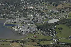 View of the village