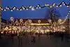 Christmas market on Burgplatz