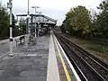 Island platform looking south