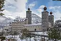 Stockalper Palace in winter