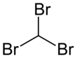 Skeletal formula of bromoform