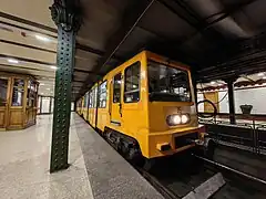 Train in station