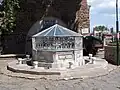 Ablution fountain (şadırvan) in the courtyard