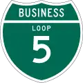 Interstate 5 Business marker