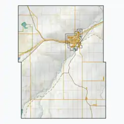 Rural Municipality of Swift Current No. 137 is located in Swift Current No. 137