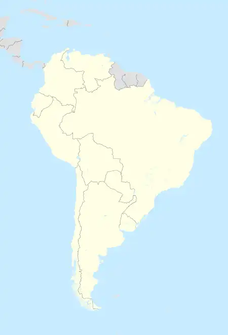 2024 Copa Libertadores is located in South America