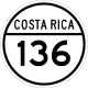 National Secondary Route 136 shield}}