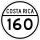 National Secondary Route 160 shield}}