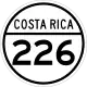 National Secondary Route 226 shield}}