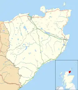 Achvarasdal is located in Caithness