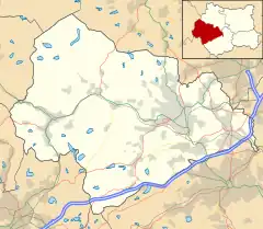 Lightcliffe is located in Calderdale